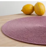 Now Designs Napperon rond "Disko" Mauve 15"