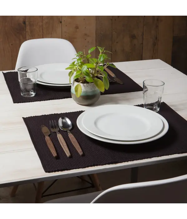Now Designs Placemat "Spectrum" Black, 13x19