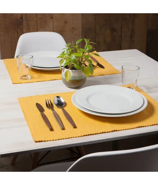 Now Designs Napperon "Spectrum" Jaune Miel 13x19