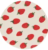 Now Designs Napperon Tressé Rond "Fraises"