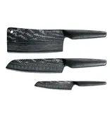 THE CUSTOM CHEF Cuisine::pro® iD3® BLACK SAMURAI™ Ensemble de 3 couteaux - THE CUSTOM CHEF™