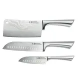 THE CUSTOM CHEF Cuisine::pro® Damashiro® Ultimate Ensemble de 3 couteaux - THE CUSTOM CHEF™