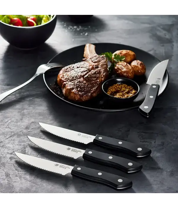 THE CUSTOM CHEF Cuisine::pro® WOLFGANG STARKE™ Couteaux à steak 5", Ens/4 - THE CUSTOM CHEF™