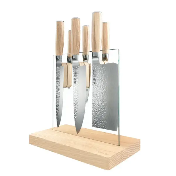 Cuisine::pro® Damashiro® EMPEROR Hikari 7-Piece Knife Block - THE CUSTOM CHEF™