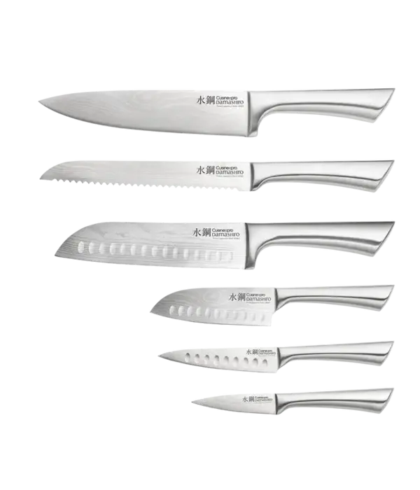 THE CUSTOM CHEF Cuisine::pro® Damashiro® Bloc à couteaux Kin 7 pièces - THE CUSTOM CHEF™