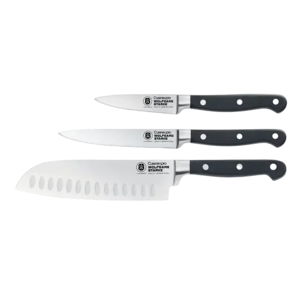 Cuisine::pro® WOLFGANG STARKE™ Knife Set of 3 - THE CUSTOM CHEF™