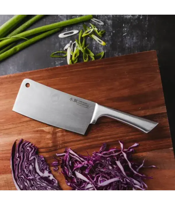 THE CUSTOM CHEF Cuisine::pro® Damashiro® Couteau Couperet 6.5" - THE CUSTOM CHEF™
