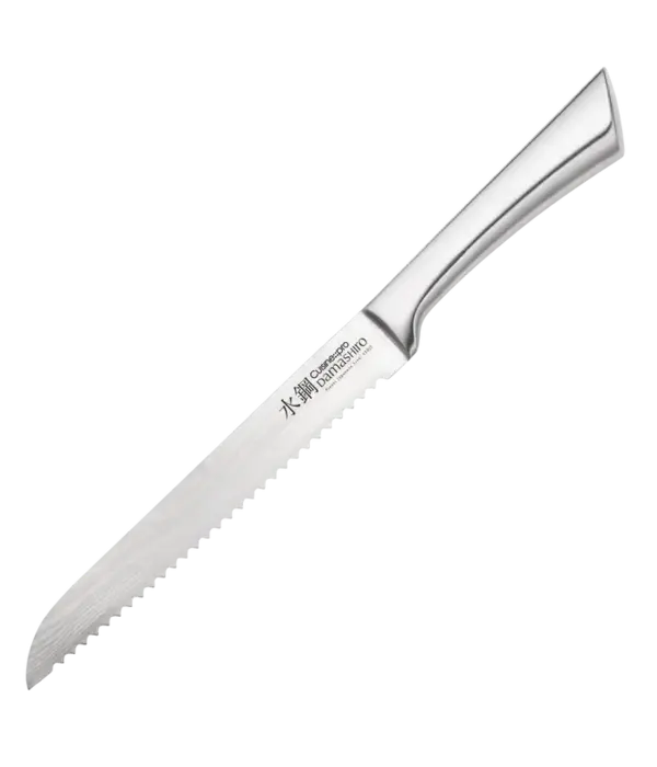 THE CUSTOM CHEF Cuisine::pro® Damashiro® Couteau à pain 8" - THE CUSTOM CHEF™