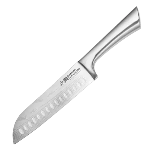 THE CUSTOM CHEF Cuisine::pro® Damashiro® Couteau Santoku 6.5" - THE CUSTOM CHEF™