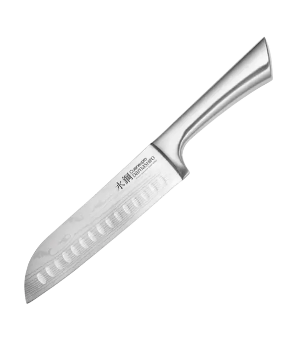 THE CUSTOM CHEF Cuisine::pro® Damashiro® Couteau Santoku 6.5" - THE CUSTOM CHEF™