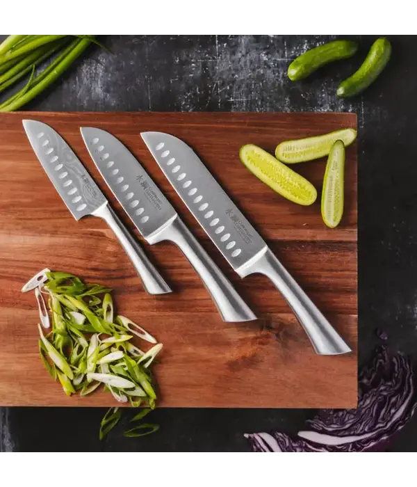 THE CUSTOM CHEF Cuisine::pro® Damashiro® Couteau Santoku 5.5" - THE CUSTOM CHEF™