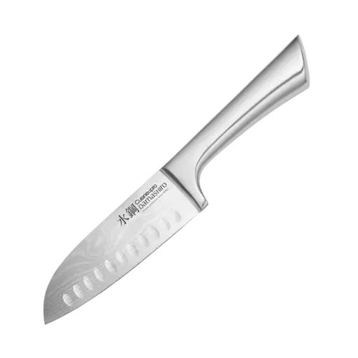 THE CUSTOM CHEF Cuisine::pro® Damashiro® Couteau Santoku 5.5" - THE CUSTOM CHEF™