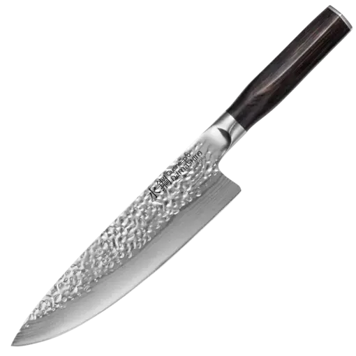 THE CUSTOM CHEF Cuisine::pro® Damashiro® Emperor Couteau de Chef 8" - THE CUSTOM CHEF™