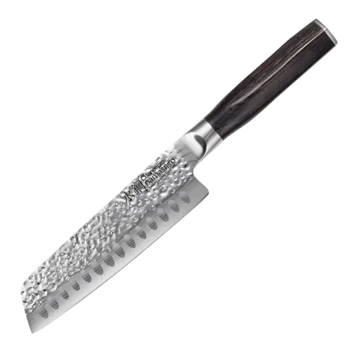 THE CUSTOM CHEF Cuisine::pro® Damashiro® Emperor Santoku Knife 6.5" - THE CUSTOM CHEF™