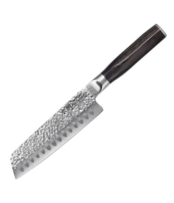THE CUSTOM CHEF Cuisine::pro® Damashiro® Emperor Couteau Santoku 6.5" - THE CUSTOM CHEF™
