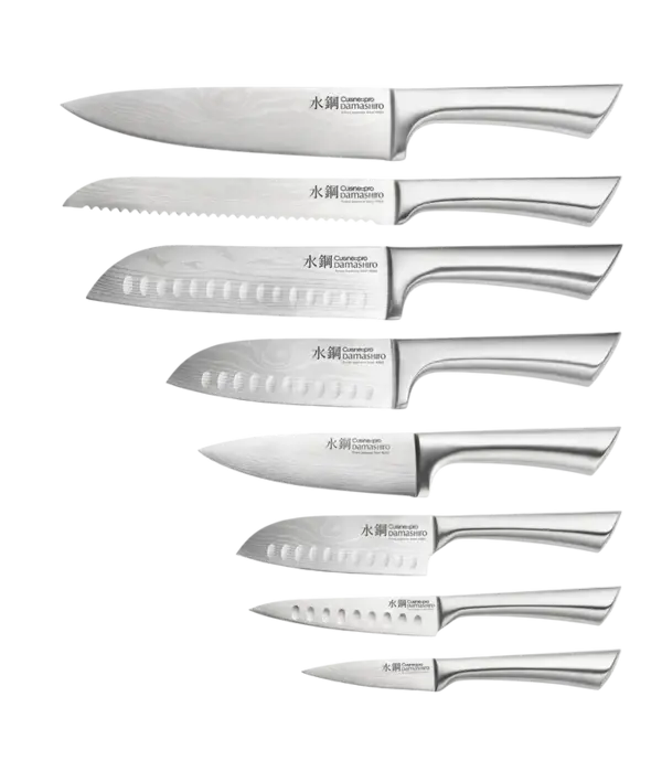 THE CUSTOM CHEF Cuisine::pro® Damashiro® Bodo 10-Piece Knife Block Set with Board - THE CUSTOM CHEF™
