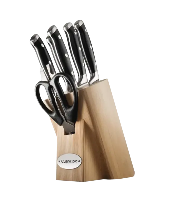 THE CUSTOM CHEF Cuisine::pro® ARTISAN™ Bloc à couteaux Licht 6 pièces - THE CUSTOM CHEF™
