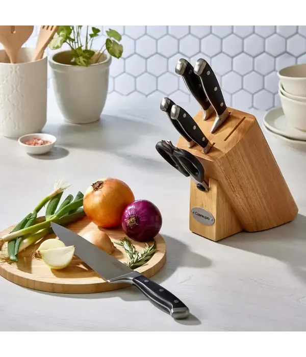 THE CUSTOM CHEF Cuisine::pro® ARTISAN™ Bloc à couteaux Licht 6 pièces - THE CUSTOM CHEF™