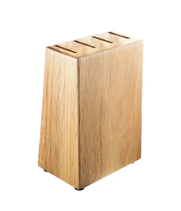 THE CUSTOM CHEF Cuisine::pro® UNIVERSEL Bloc à couteaux en bois d'acacia - THE CUSTOM CHEF™