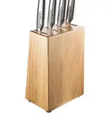 THE CUSTOM CHEF Cuisine::pro® UNIVERSEL Bloc à couteaux en bois d'acacia - THE CUSTOM CHEF™