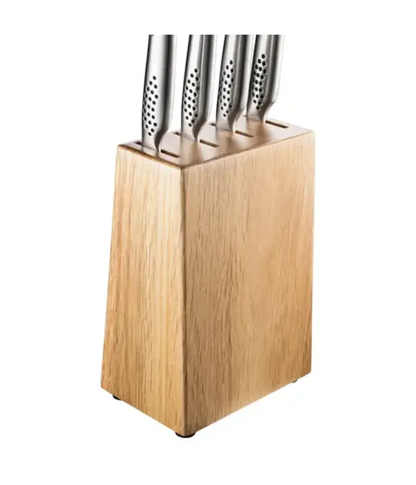 THE CUSTOM CHEF Cuisine::pro® UNIVERSEL Bloc à couteaux en bois d'acacia - THE CUSTOM CHEF™