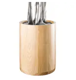 THE CUSTOM CHEF Cuisine::pro® Universal Circa Ash Wood Knife Block - THE CUSTOM CHEF™