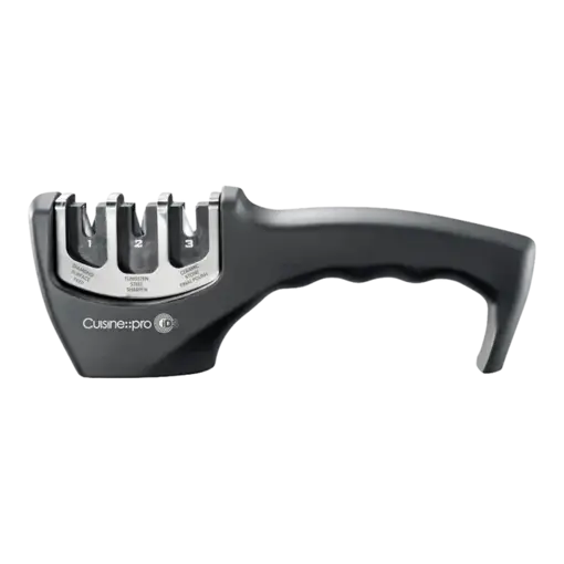 THE CUSTOM CHEF Cuisine::pro® iD3® Aiguiseur de couteaux en 3 étapes - THE CUSTOM CHEF™