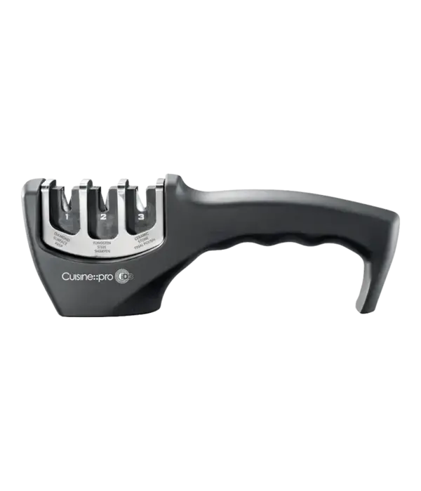 THE CUSTOM CHEF Cuisine::pro® iD3® Aiguiseur de couteaux en 3 étapes - THE CUSTOM CHEF™