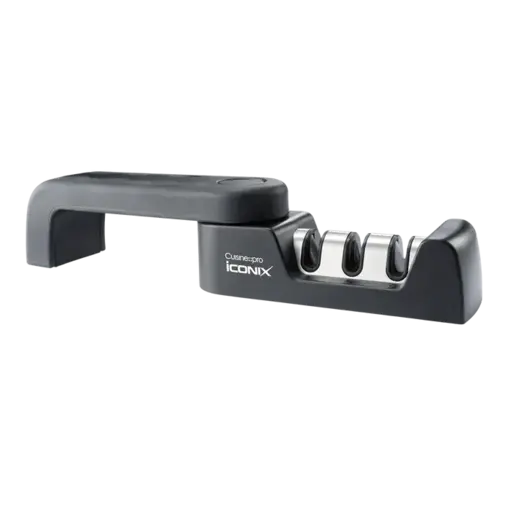 THE CUSTOM CHEF Cuisine::pro® iconiX® 3-Stage Folding Knife Sharpener - THE CUSTOM CHEF™
