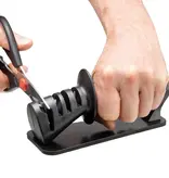 THE CUSTOM CHEF Cuisine::pro® iD3® Black Samurai™ 3-Step Knife Sharpener - THE CUSTOM CHEF™