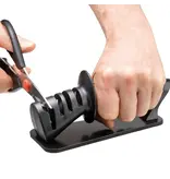 THE CUSTOM CHEF Cuisine::pro® iD3® Black Samurai™ 3-Step Knife Sharpener - THE CUSTOM CHEF™
