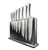 THE CUSTOM CHEF Cuisine::pro® Damashiro® Bloc à couteaux Nami 9 pièces - THE CUSTOM CHEF™