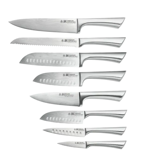 THE CUSTOM CHEF Cuisine::pro® Damashiro® Bloc à couteaux Nami 9 pièces - THE CUSTOM CHEF™