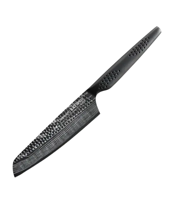 THE CUSTOM CHEF Cuisine::pro® iD3® Black Samurai™ Couteau Santoku 'Try Me' 5" - THE CUSTOM CHEF™