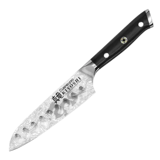 THE CUSTOM CHEF Cuisine::pro® Kiyoshi™ Couteau Santoku 'Try Me' 5" - THE CUSTOM CHEF™