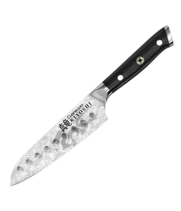 THE CUSTOM CHEF Cuisine::pro® Kiyoshi™ Couteau Santoku 'Try Me' 5" - THE CUSTOM CHEF™