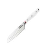 THE CUSTOM CHEF Cuisine::pro® iconiX® Try Me Couteau Santoku 5" Blanc - THE CUSTOM CHEF™
