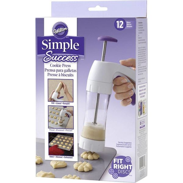 Wilton Comfort Grip Ergonomic Cookie Press