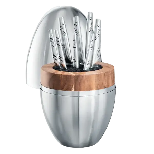Cuisine::pro® iD3® The Egg Bloc à couteaux 9 pièces - THE CUSTOM CHEF™