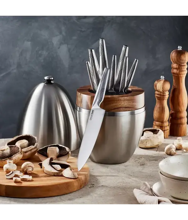 THE CUSTOM CHEF Cuisine::pro® iD3® The Egg 9-Piece Knife Block - THE CUSTOM CHEF™