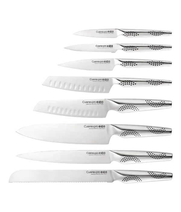 THE CUSTOM CHEF Cuisine::pro® iD3® The Egg 9-Piece Knife Block - THE CUSTOM CHEF™