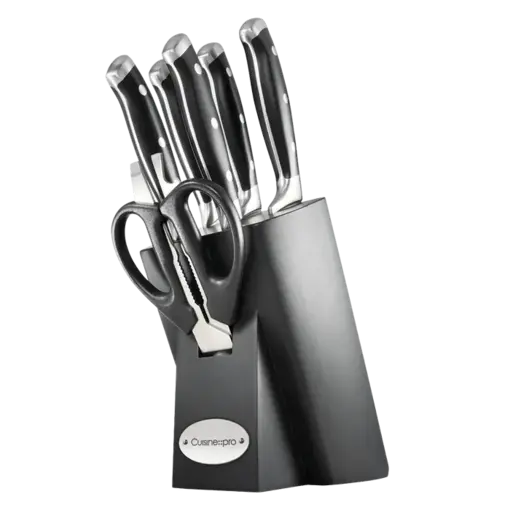 THE CUSTOM CHEF Cuisine::pro® ARTISAN™ Finster 7-Piece Knife Block - THE CUSTOM CHEF™