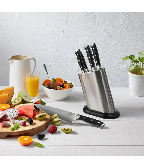 THE CUSTOM CHEF Cuisine::pro® Artisan™ Bloc à couteaux Stah 6 pièces - THE CUSTOM CHEF™