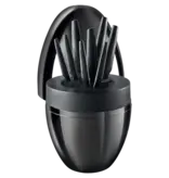 THE CUSTOM CHEF Cuisine::pro® iD3® Black Samurai™ The Egg Bloc à couteaux 9 pièces - THE CUSTOM CHEF™