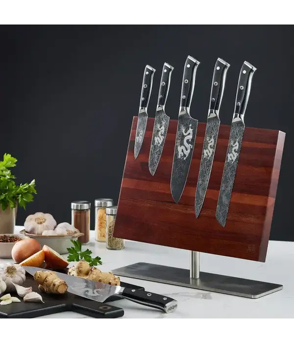 THE CUSTOM CHEF Cuisine::pro® KIYOSHI™ Bloc à couteaux 7 pièces Kei - THE CUSTOM CHEF™