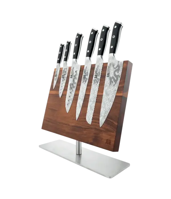 THE CUSTOM CHEF Cuisine::pro® KIYOSHI™ Bloc à couteaux 7 pièces Kei - THE CUSTOM CHEF™