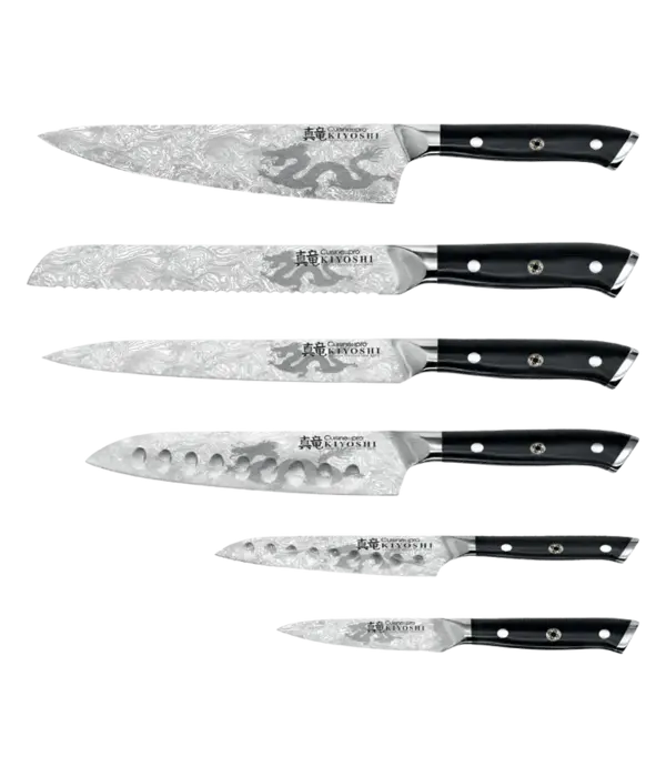 THE CUSTOM CHEF Cuisine::pro® KIYOSHI™ Bloc à couteaux 7 pièces Kei - THE CUSTOM CHEF™