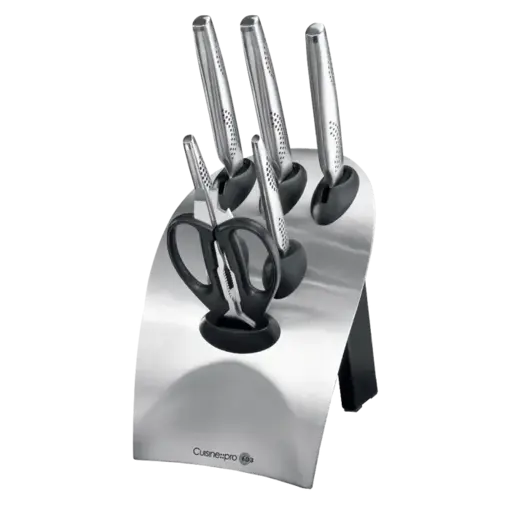 THE CUSTOM CHEF Cuisine::pro® iD3® Bloc à couteaux Tora 7 pièces - THE CUSTOM CHEF™