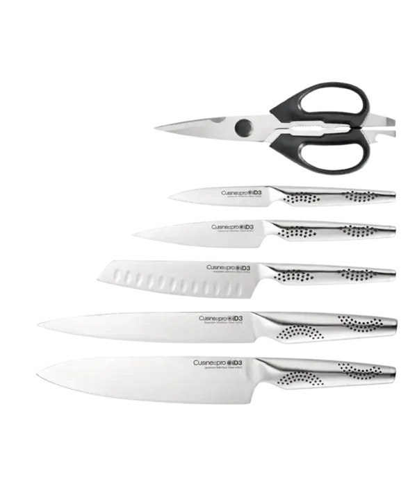 THE CUSTOM CHEF Cuisine::pro® iD3® Bloc à couteaux Tora 7 pièces - THE CUSTOM CHEF™