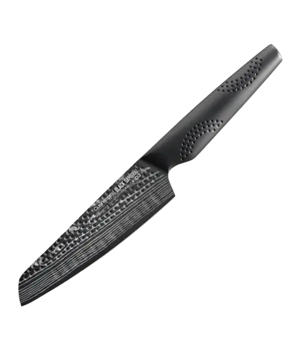 THE CUSTOM CHEF Cuisine::pro® iD3® Black Samurai™ Couteau Santoku 6" - THE CUSTOM CHEF™